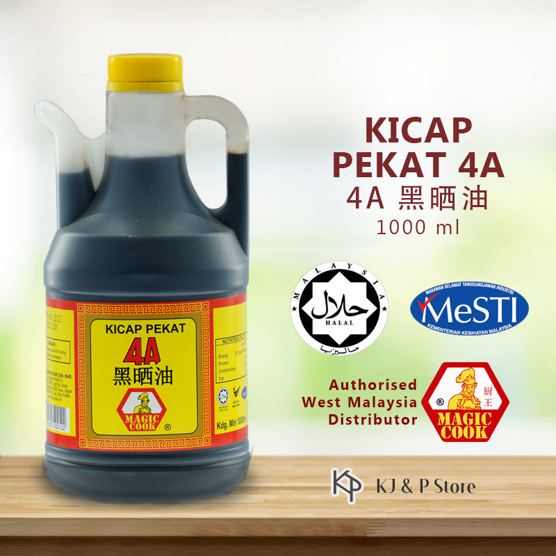 MAGIC COOK Kicap Pekat 4A 1litre