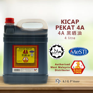 Magic Cook Kicap Pekat 4A 4litre